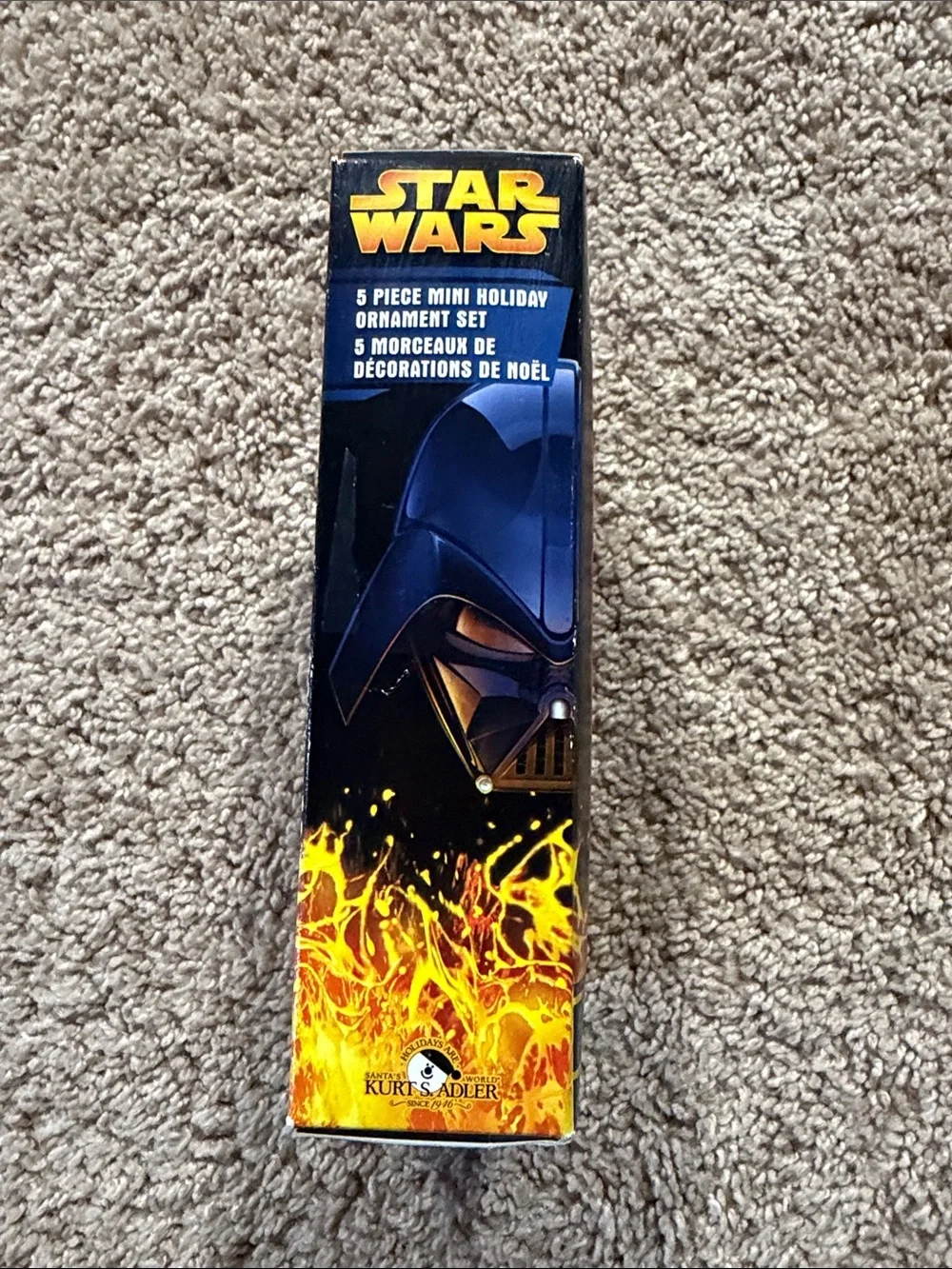 Vintage Star Wars 5 Piece Mini Holiday Ornament Set
